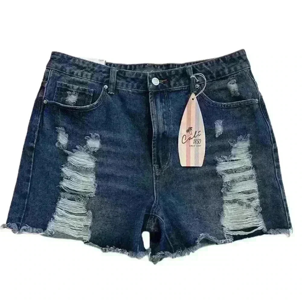 Calí 1850 High Rise Jean Shorts for Women Size 13